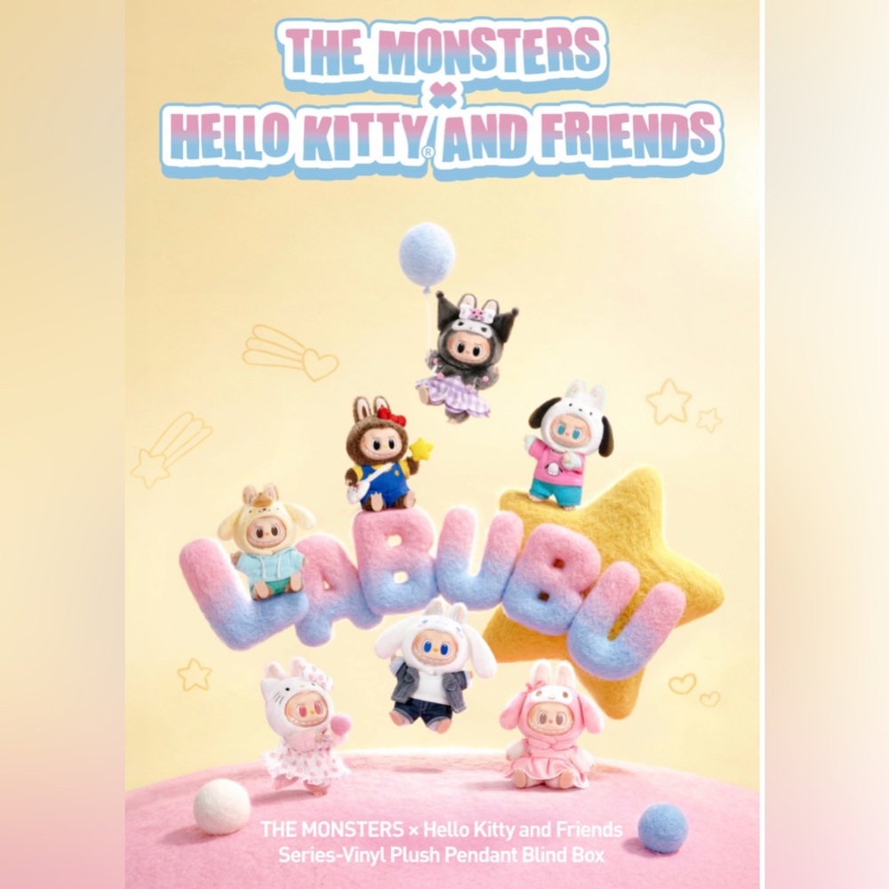 **AVAILABLE NOW** Hello Kitty and Friends Labubu - Picture 5 of 5